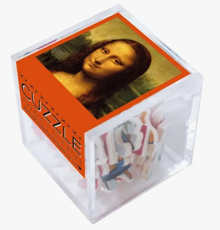 50% off - Puzzles - Handmade in Paris - French Art - The Mini Cube Collection