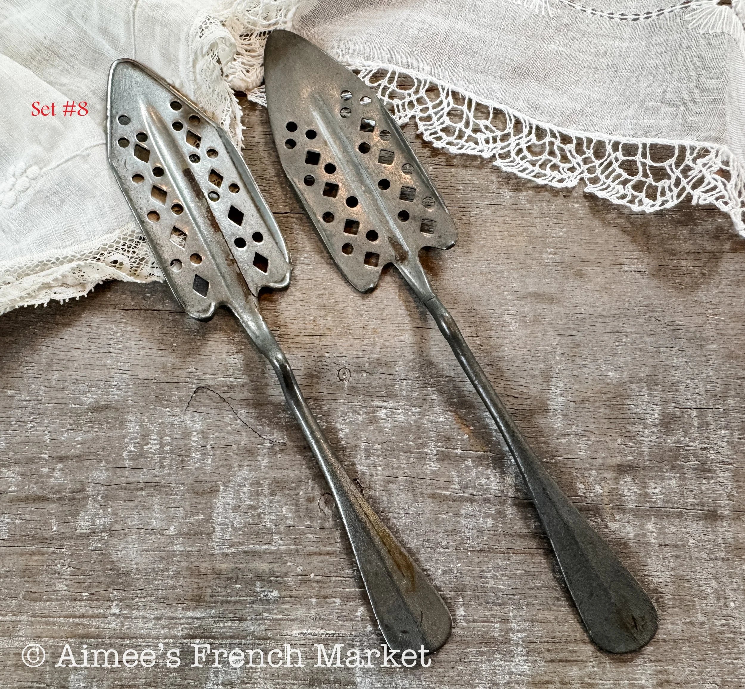 French Vintage Absinthe Spoons
