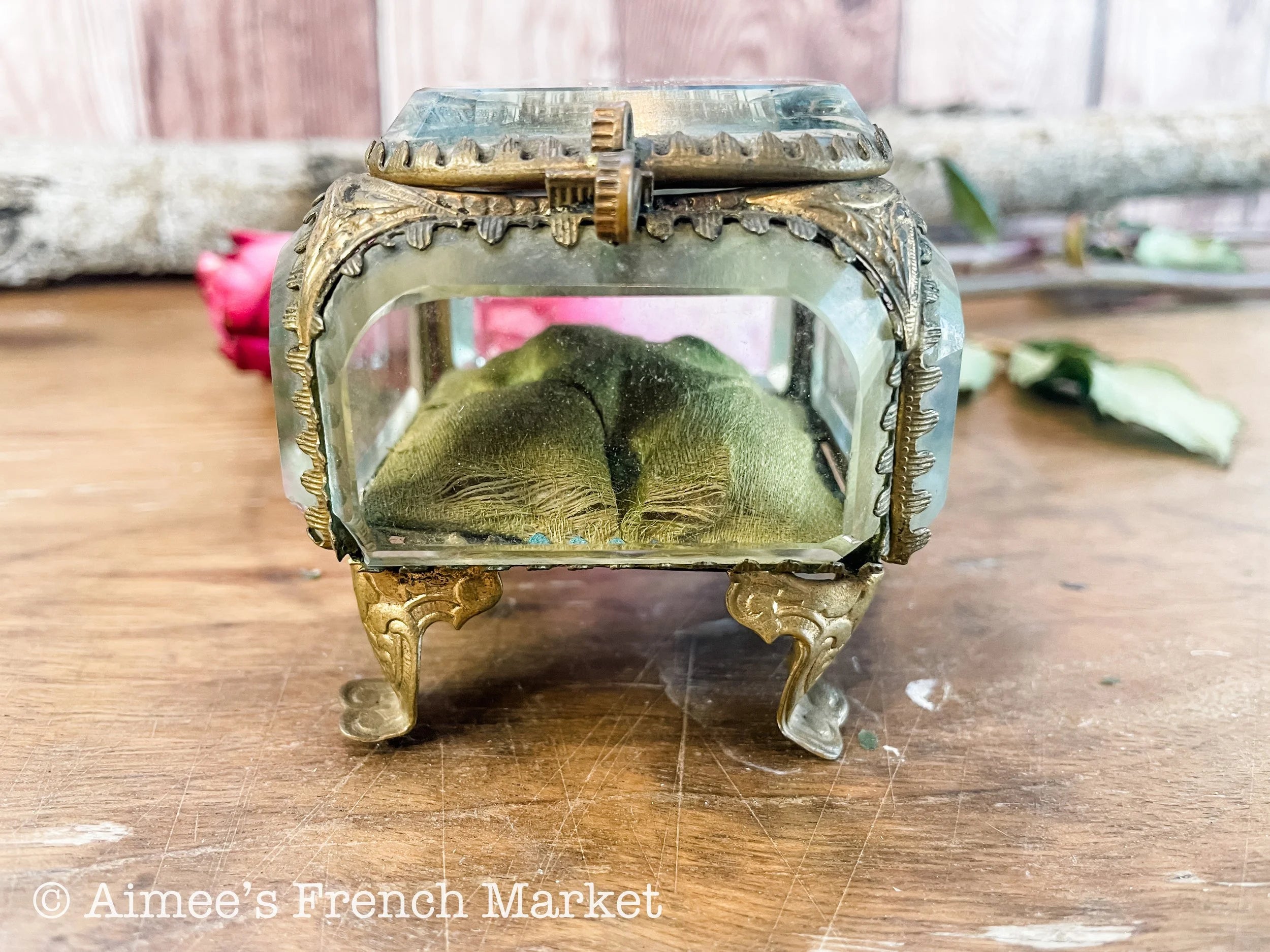 Vintage Souvenir Jewelry Box, c. 1890-1900 - #19 Trocadero