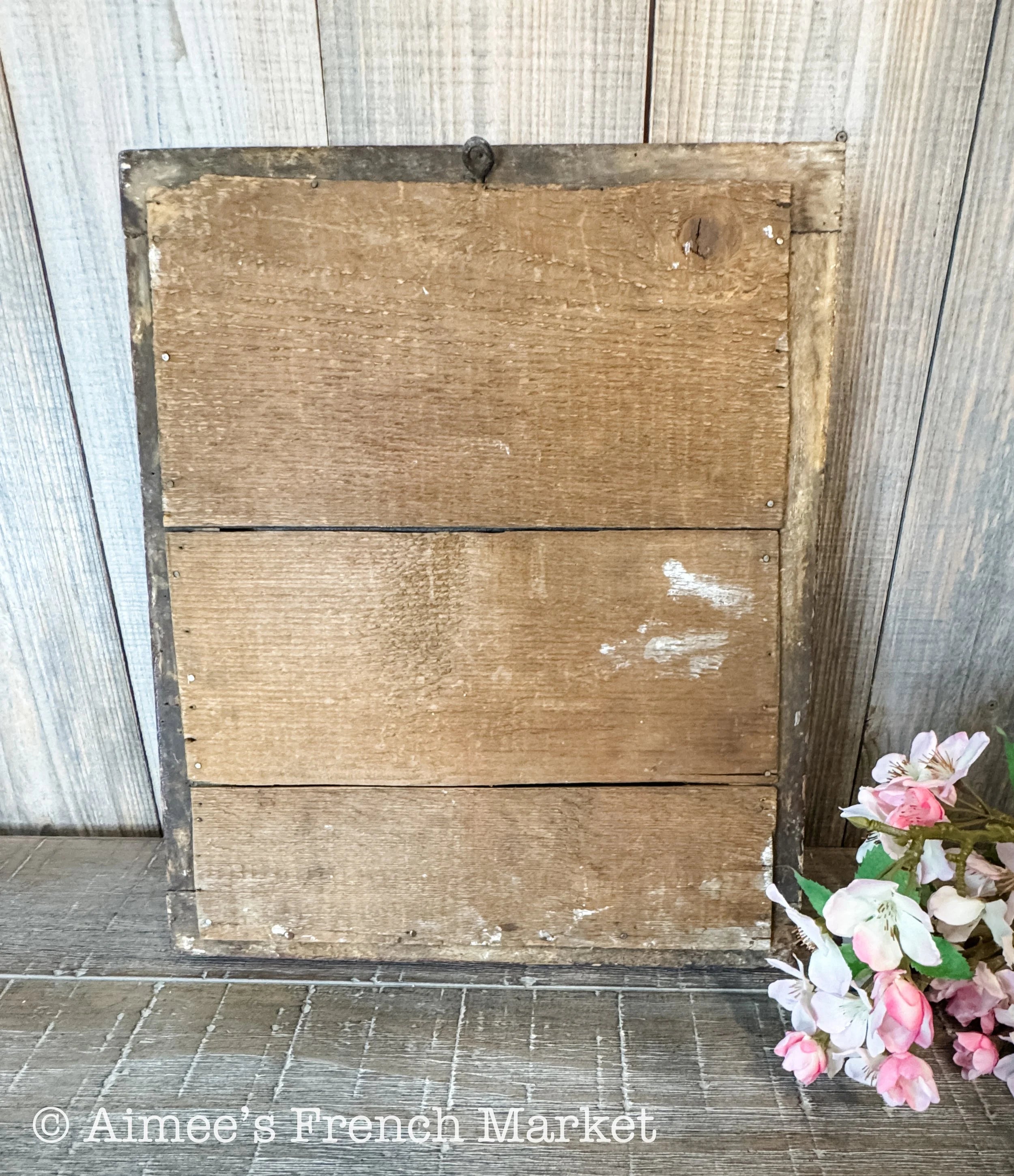 French Antique Gilt Framed Mirror