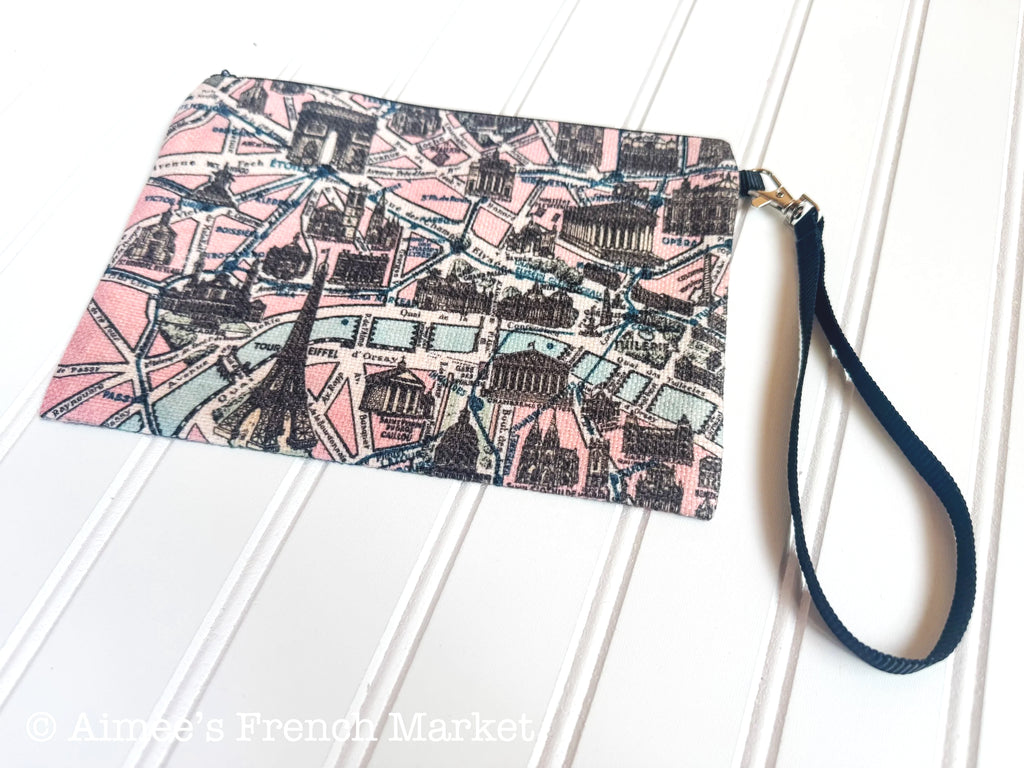 Anything Bag with Historic Map of Paris