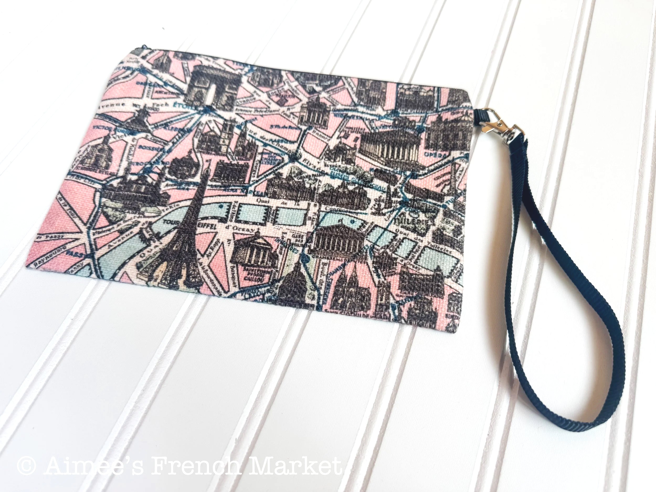 Anything Bag with Historic Map of Paris