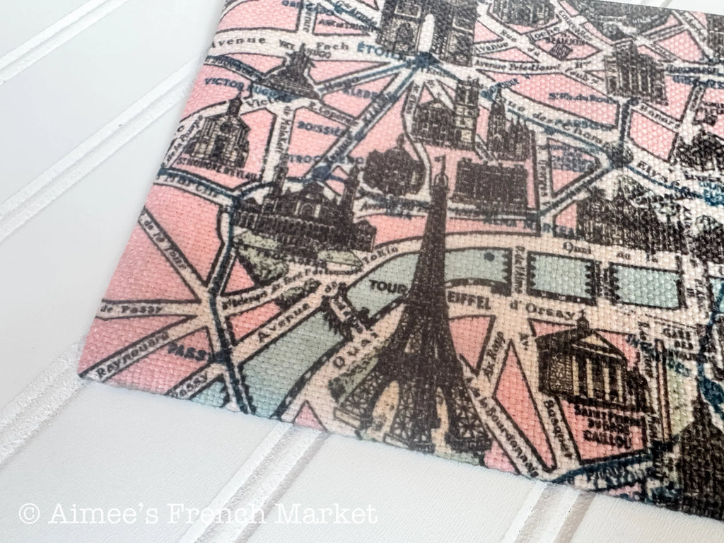 Anything Bag with Historic Map of Paris