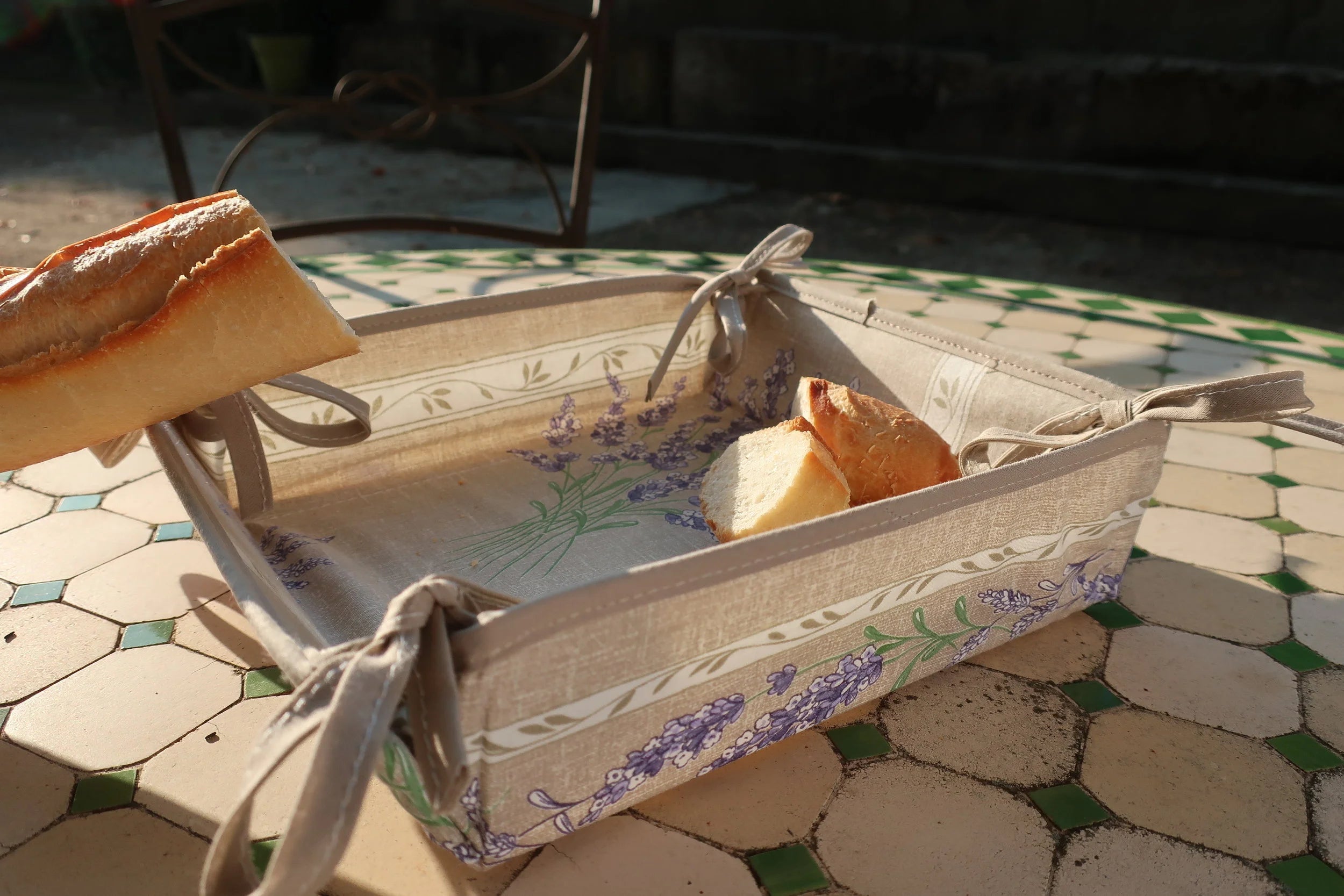 Handmade Provencal Bread Baskets