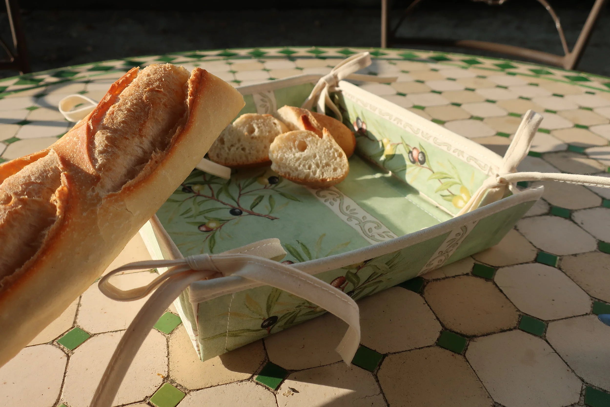 Handmade Provencal Bread Baskets