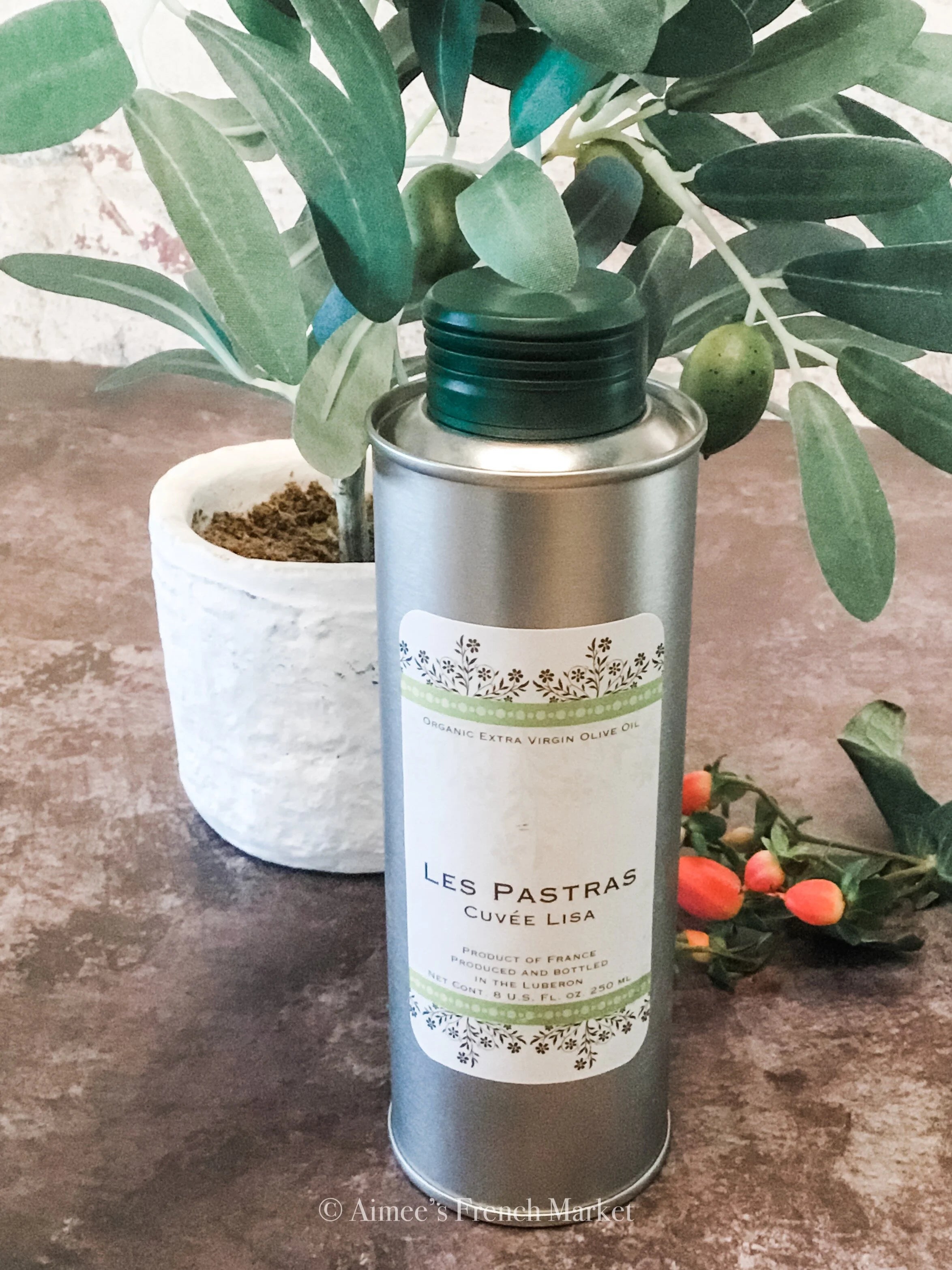 French Olive Oil - 100% organic from small farm in Provence