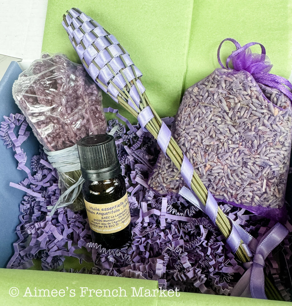 I Love French Lavender Gift Box - All products artisan-made in France