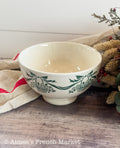 Vintage French Café au Lait Bowl| Made in France | French Country Breakfast Bowl
