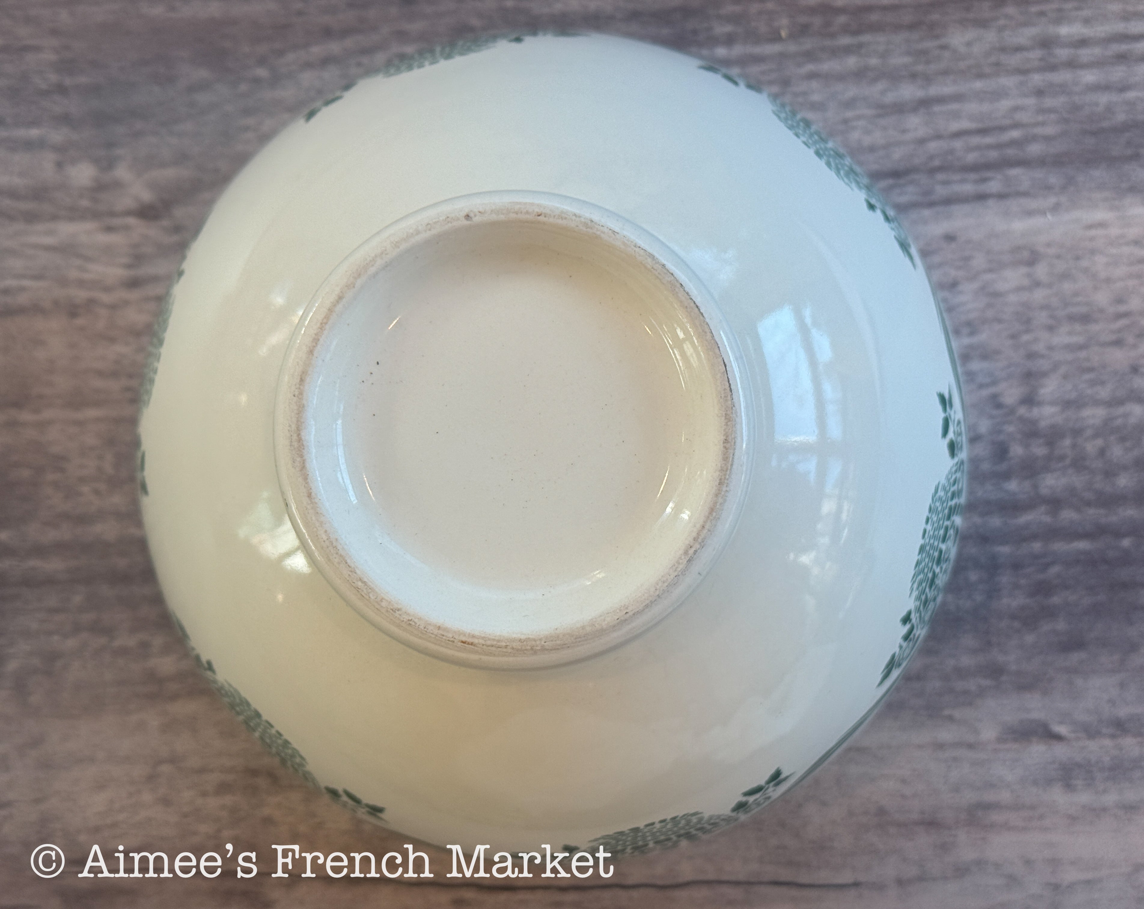 Vintage French Café au Lait Bowl| Made in France | French Country Breakfast Bowl
