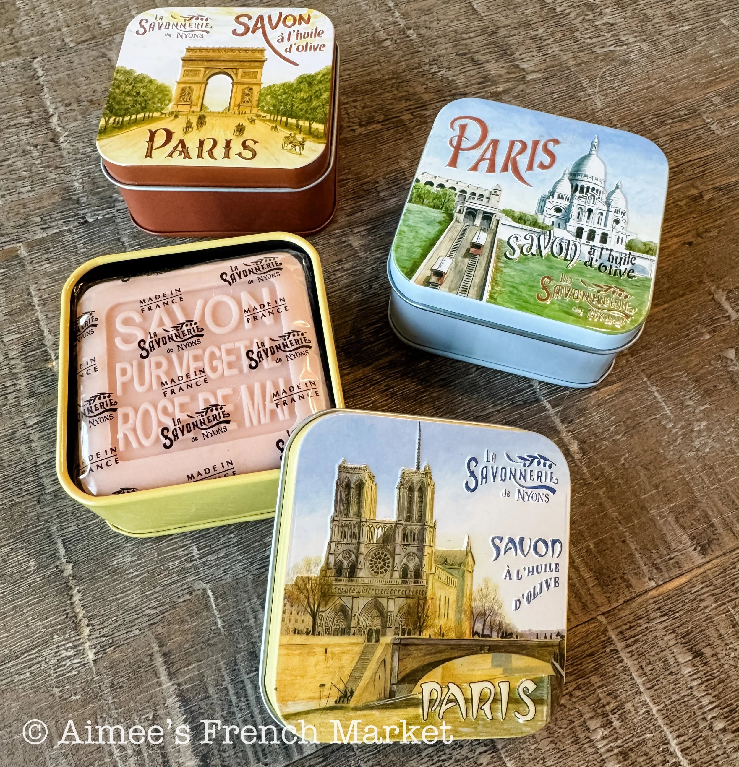 Paris Tinned Soaps made in France