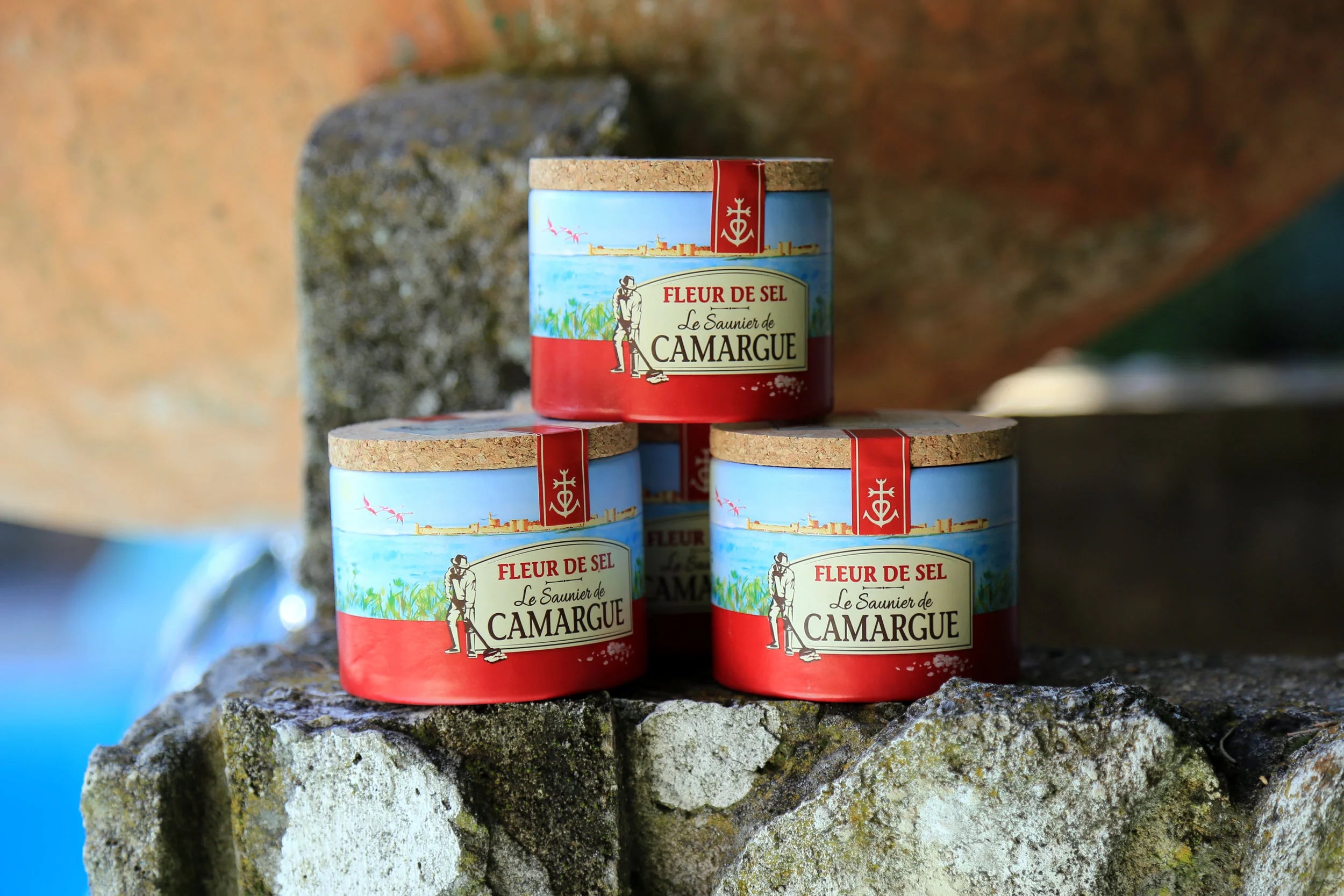 Fleur de Sel with salt scoop