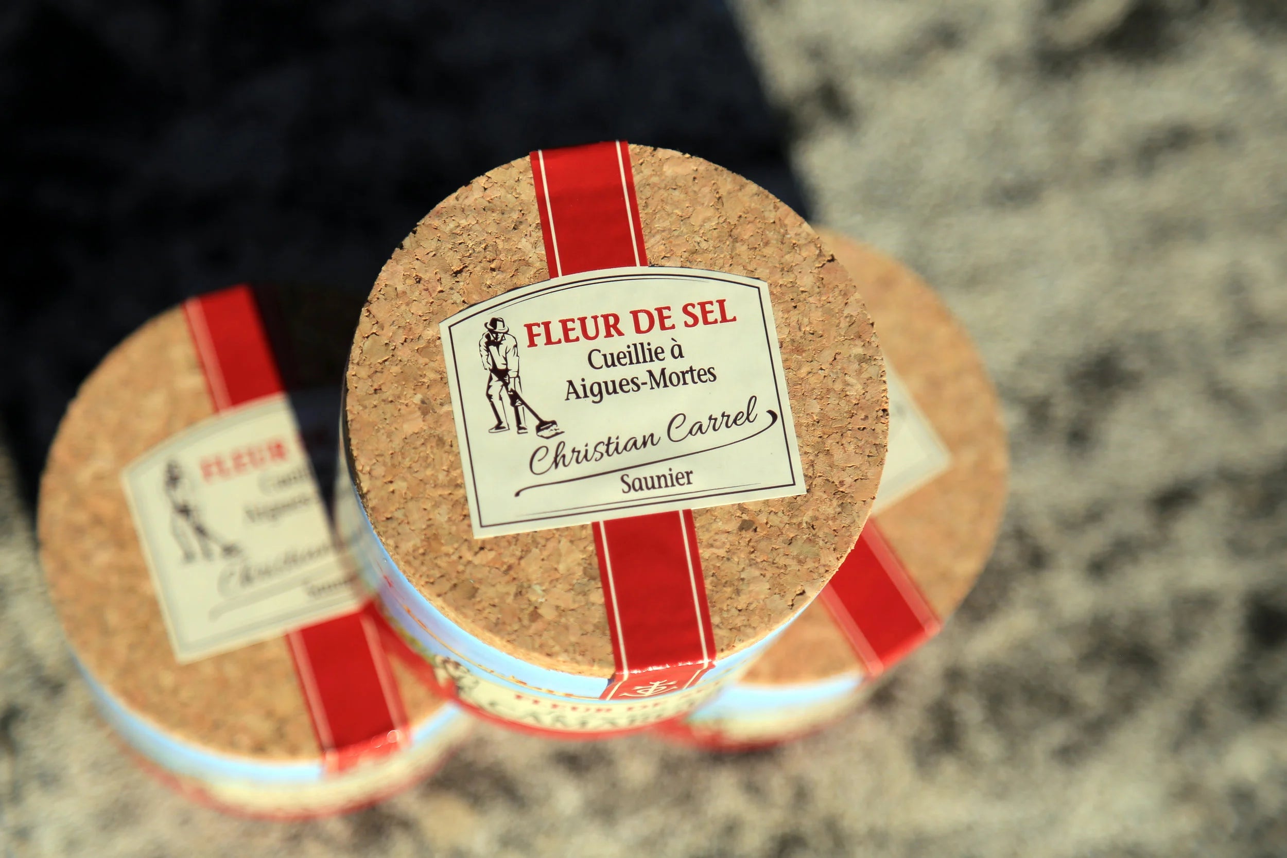 Fleur de Sel with salt scoop