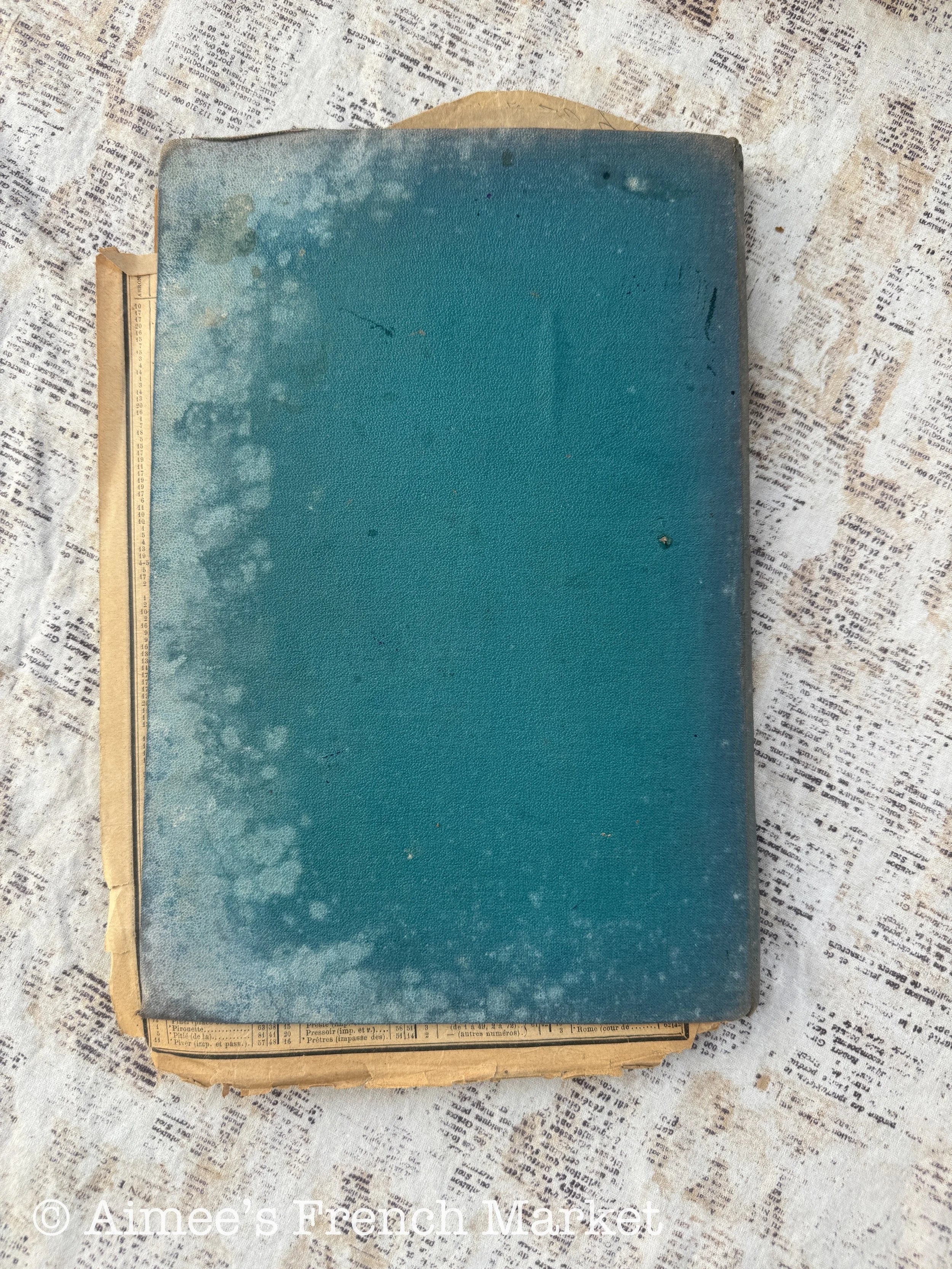 Antique Agenda from Le Bon Marche Dept Store in Paris, 1903 - Agenda/Diary/Calendar/Workbook