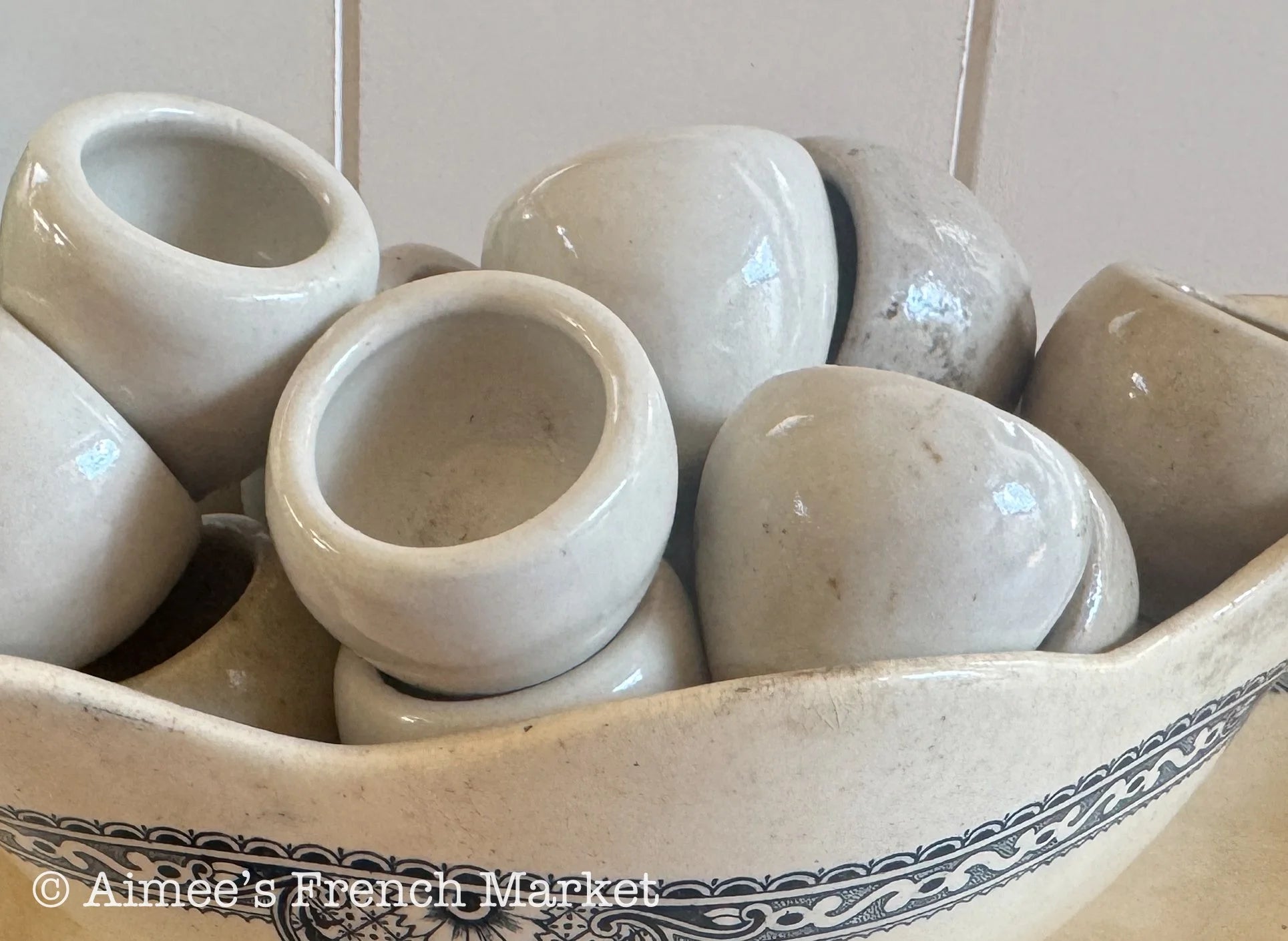 Vintage French Escargot Pots - Sets of 6