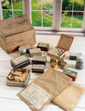 Antique French Seed Collection – Vilmorin-Andrieux, Jardin Ephemera in Wood Crate, 19th Century Gardenalia, Potager Decor