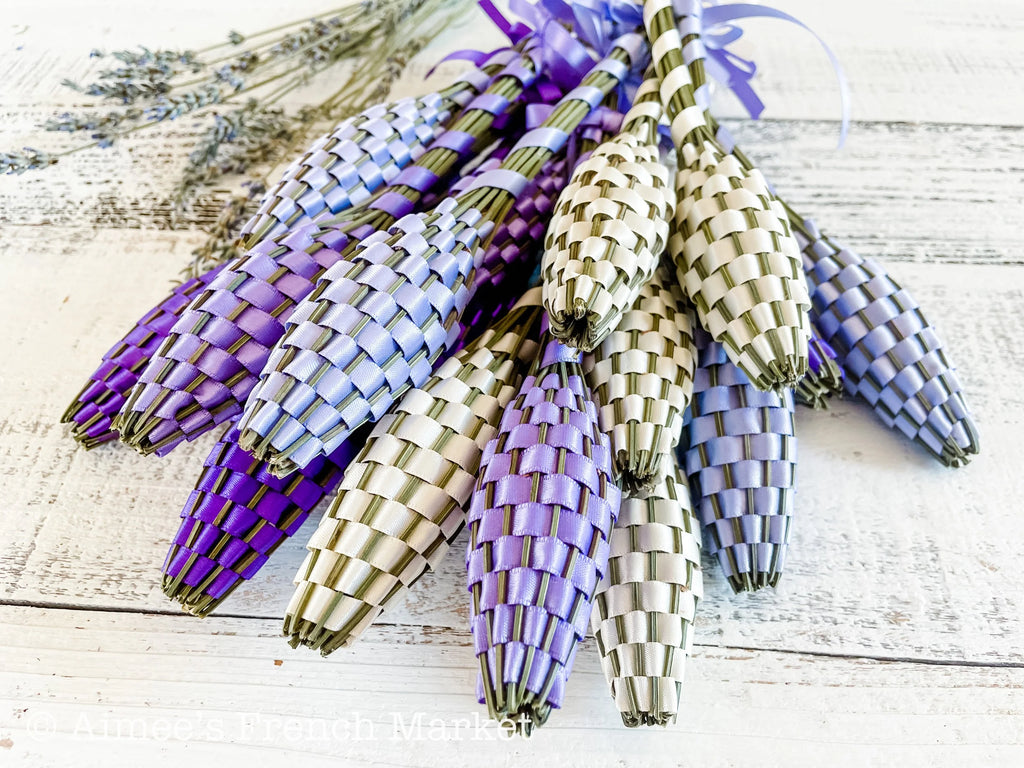 New Colors and Sizes - Handmade Lavender Wands