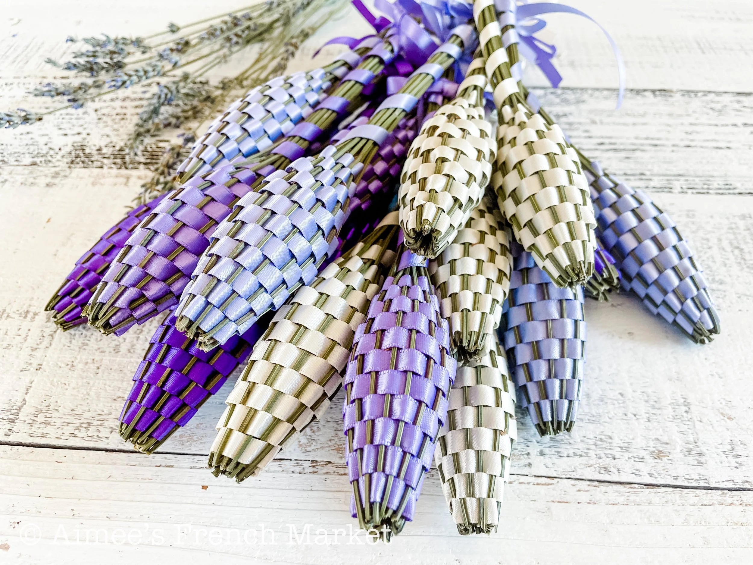 New Colors and Sizes - Handmade Lavender Wands