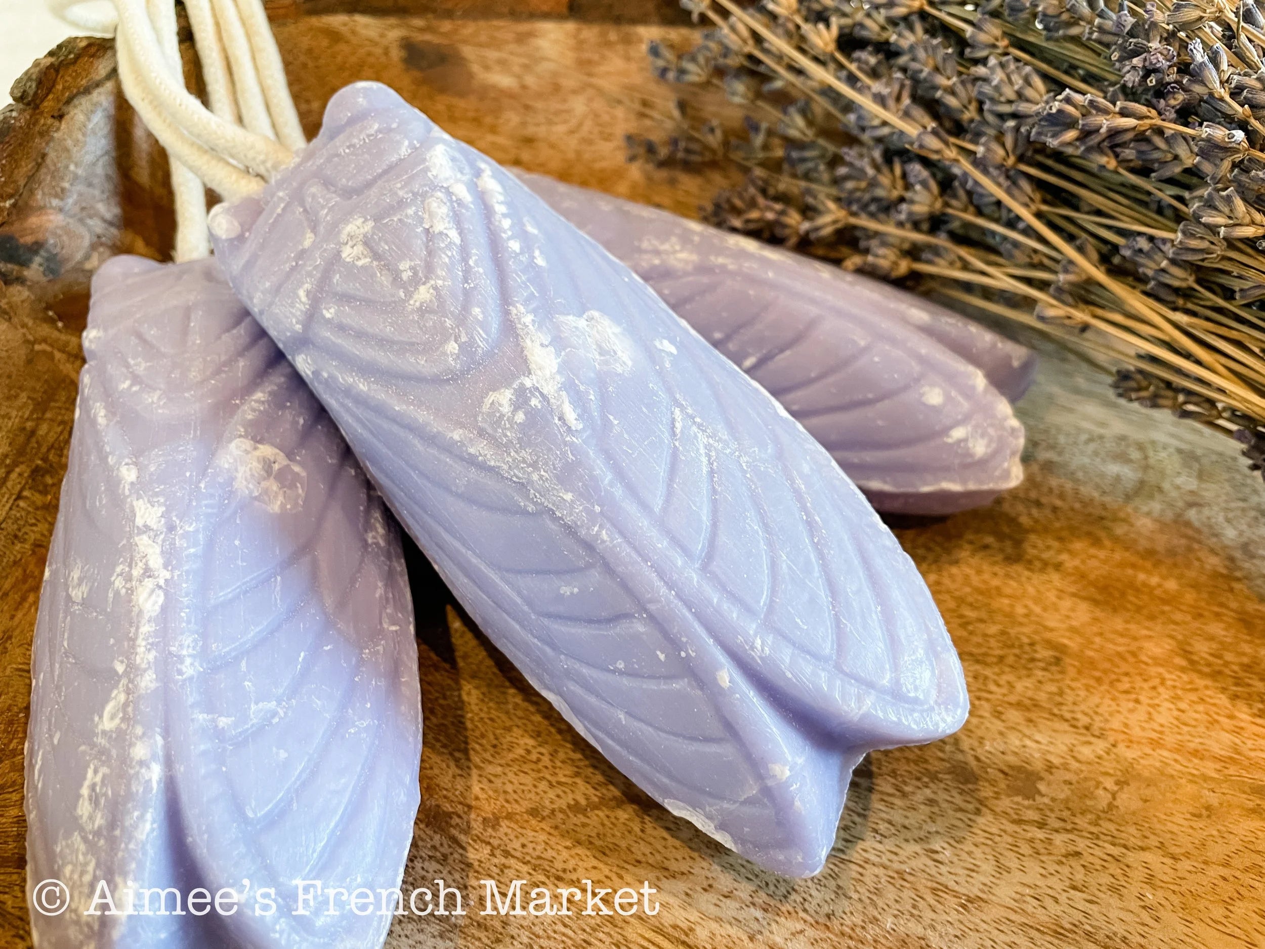 Cicada/Cigale Savon de Marseille Soap on a Rope, 125g