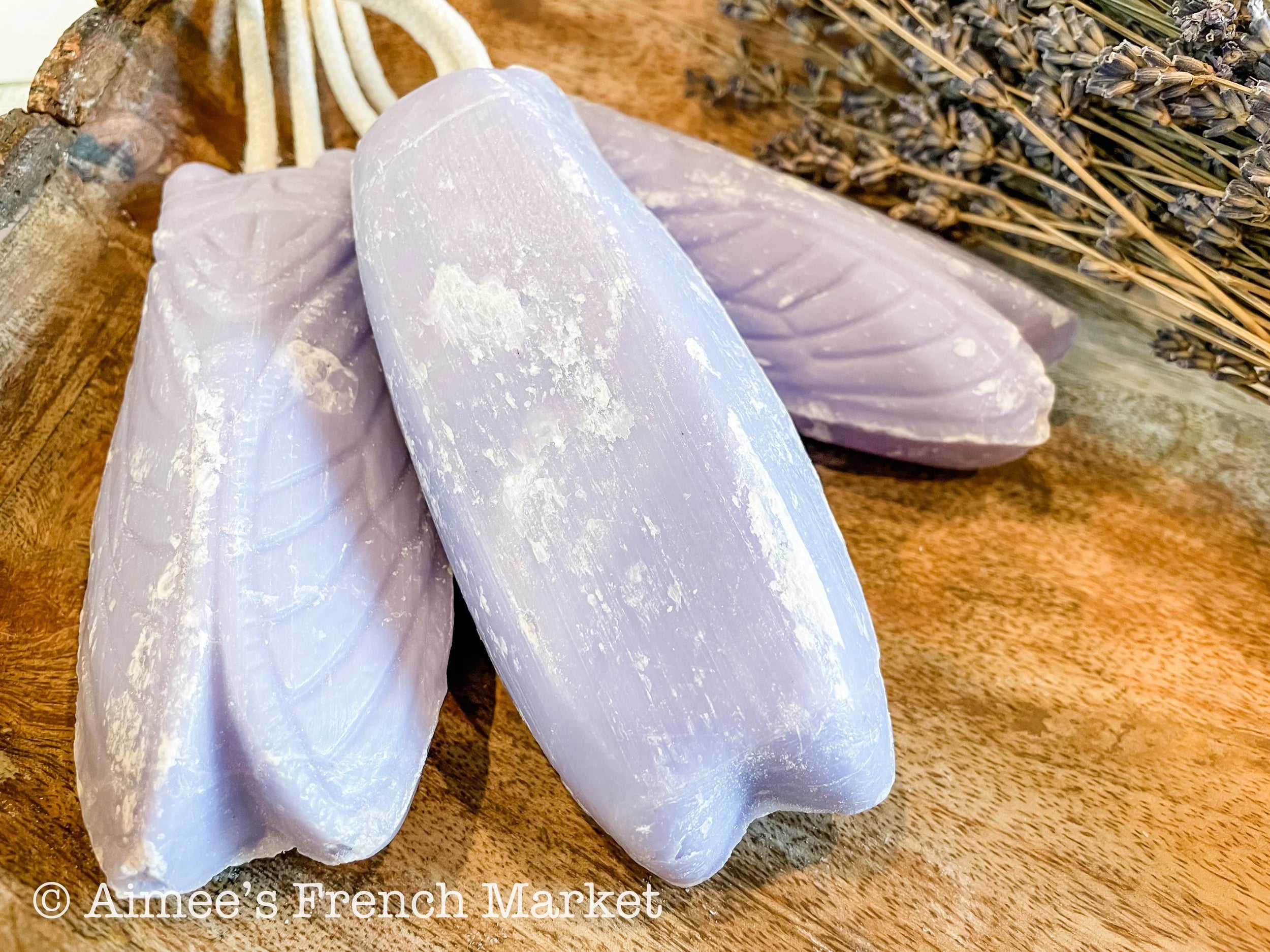 Cicada/Cigale Savon de Marseille Soap on a Rope, 125g