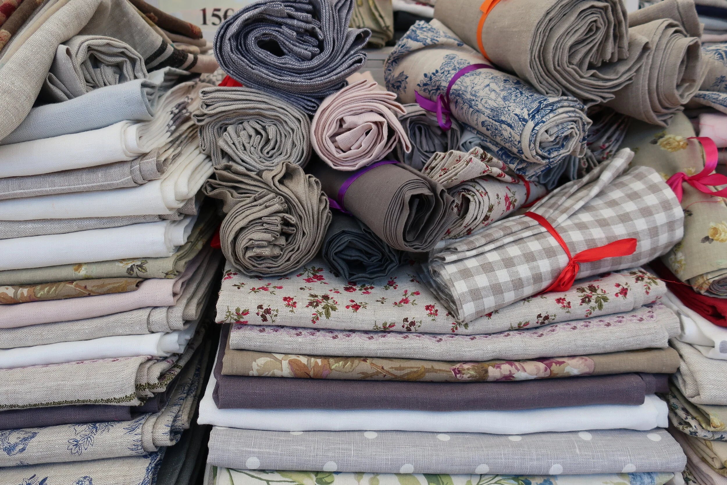 Linen Table/Dresser Runners - Handmade in France - Now in two sizes!