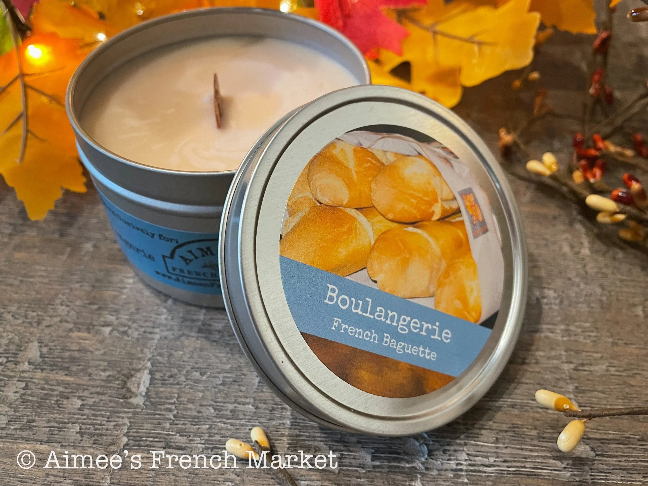 Autumn Fall Candle Collection made exclusively for Aimee's French Market