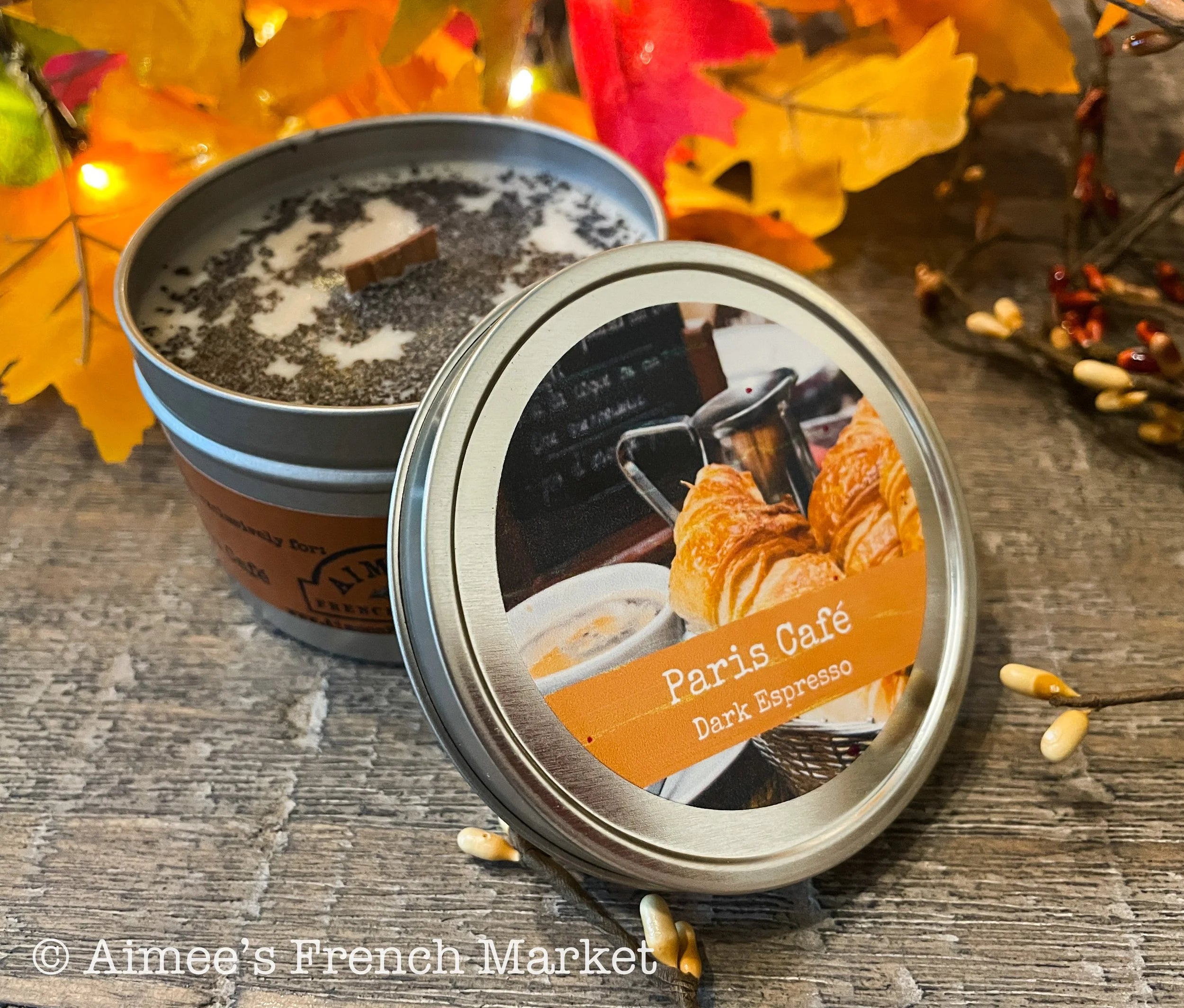 Autumn Fall Candle Collection made exclusively for Aimee's French Market