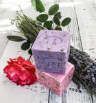 Set of 2 - Le Serail Savon de Marseilles - Exfoliating guest soaps - Authentic from Provence