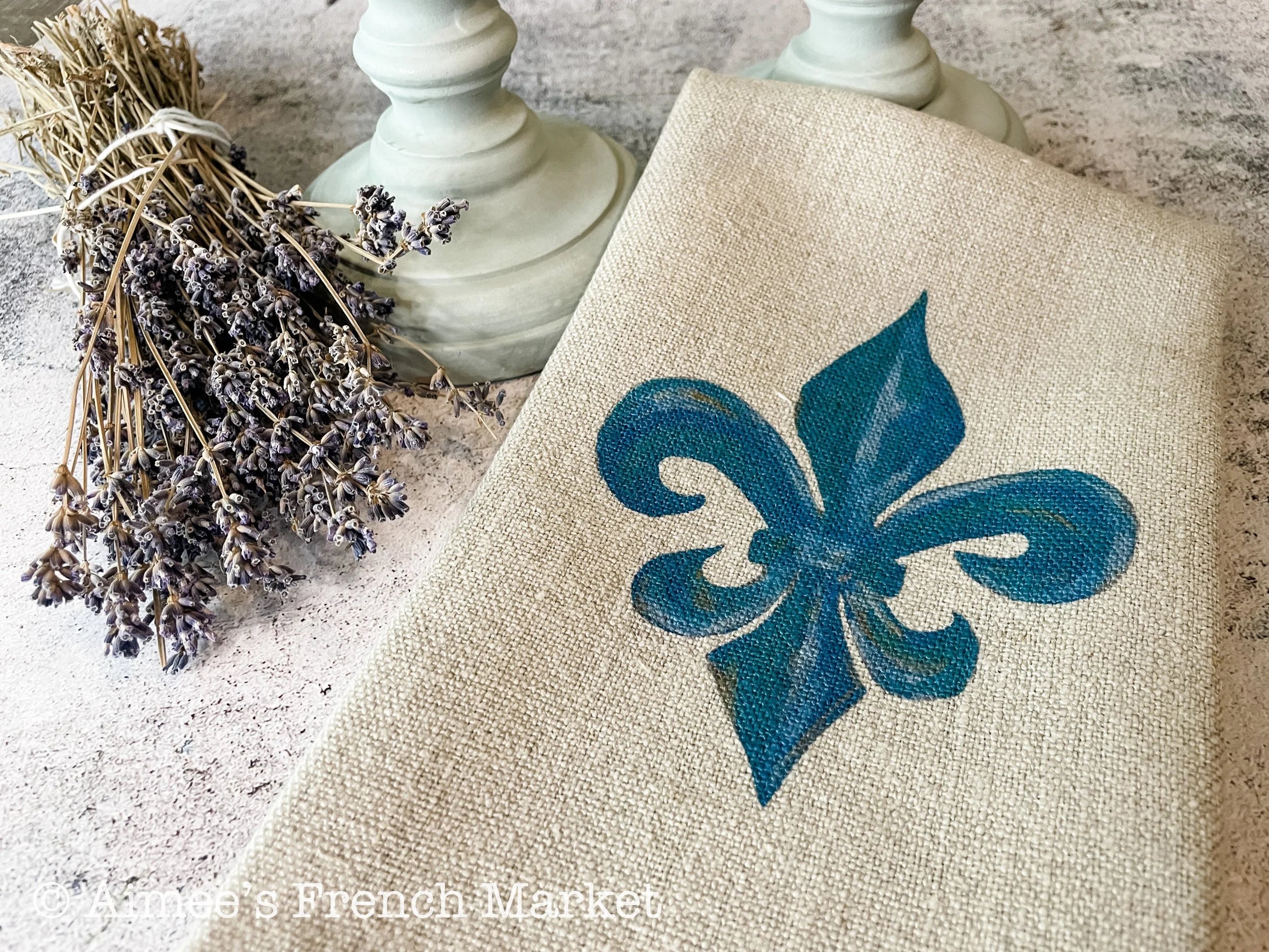 "My French Kitchen" Gift Box - AUTHENTIC items, all directly from France - four towels choices or a wine bag