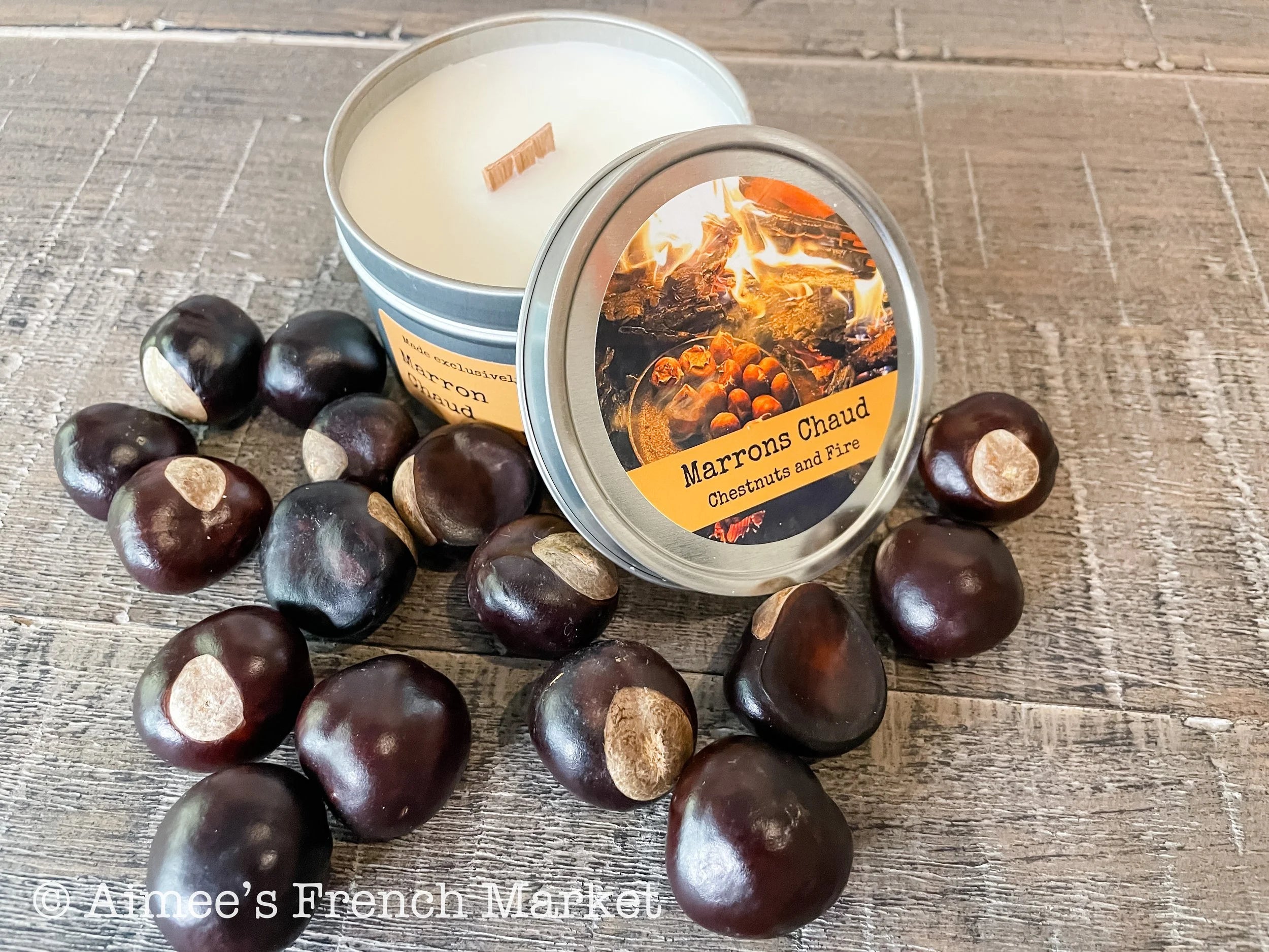 Winter Candle Collection made exclusively for Aimee's French Market