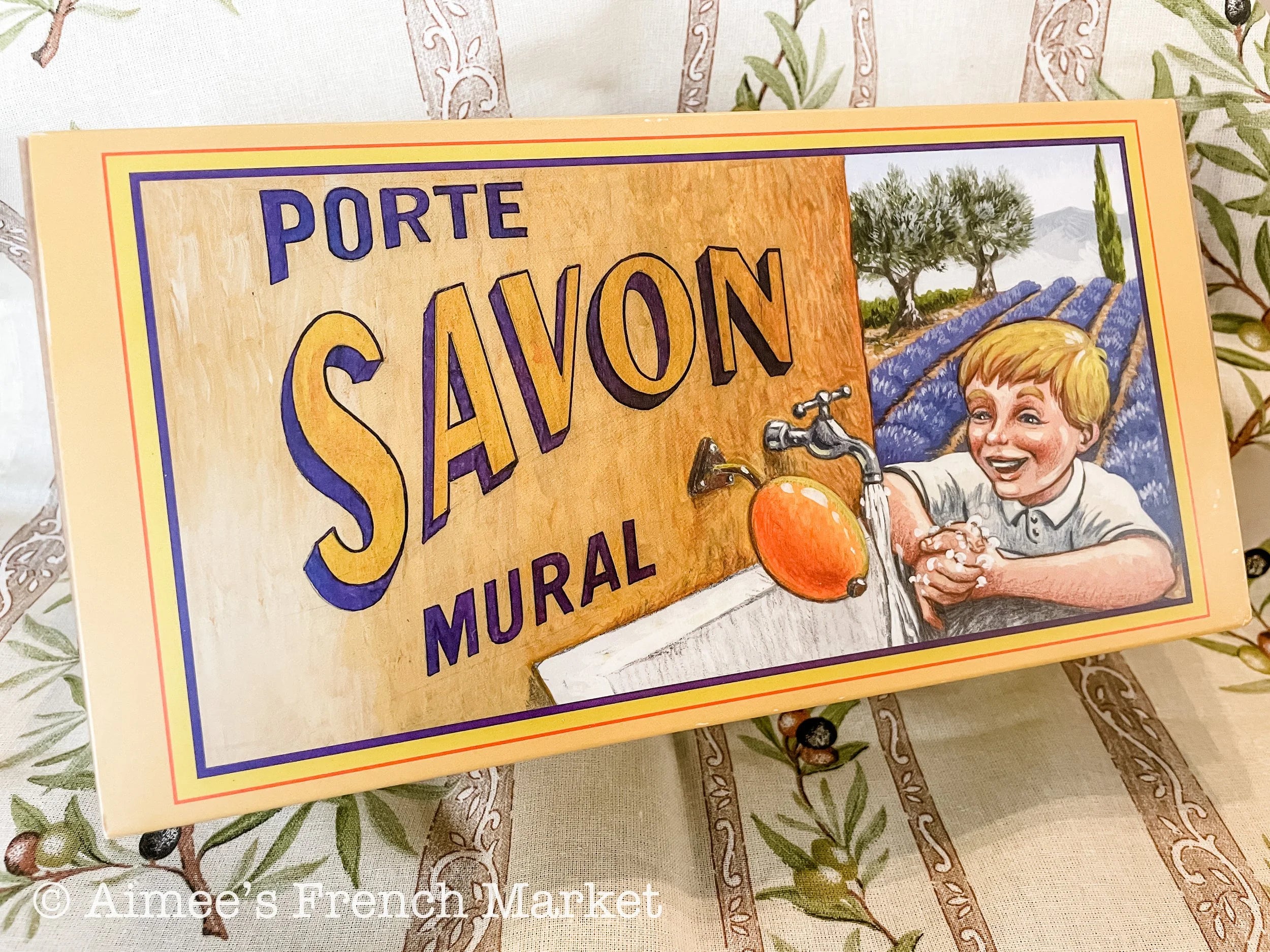 Coming back soon - French Rotary Wall-Mounted Soap