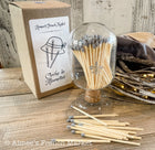French Cloche/Bell Glass Match Jar