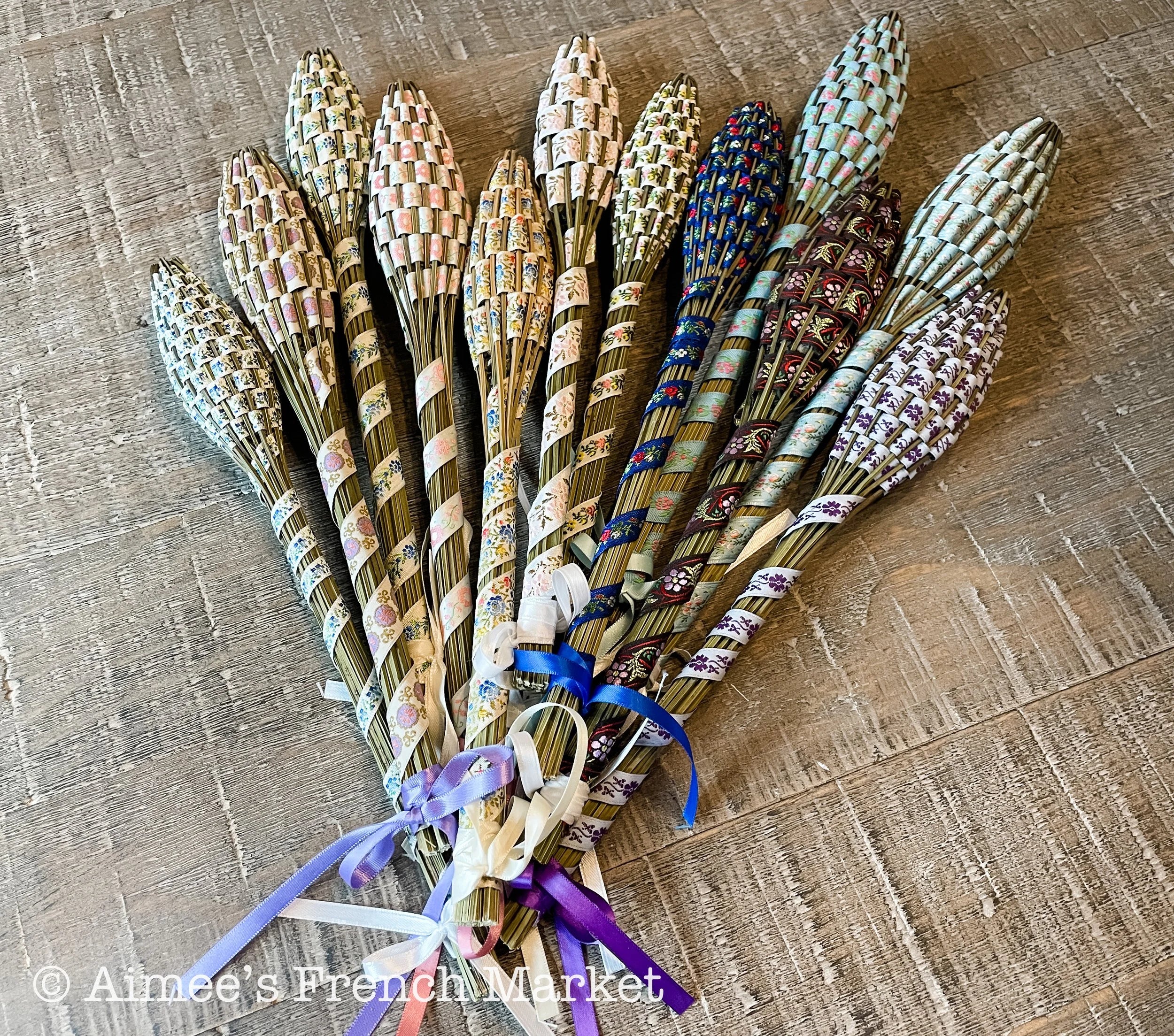 New Colors and Sizes - Handmade Lavender Wands