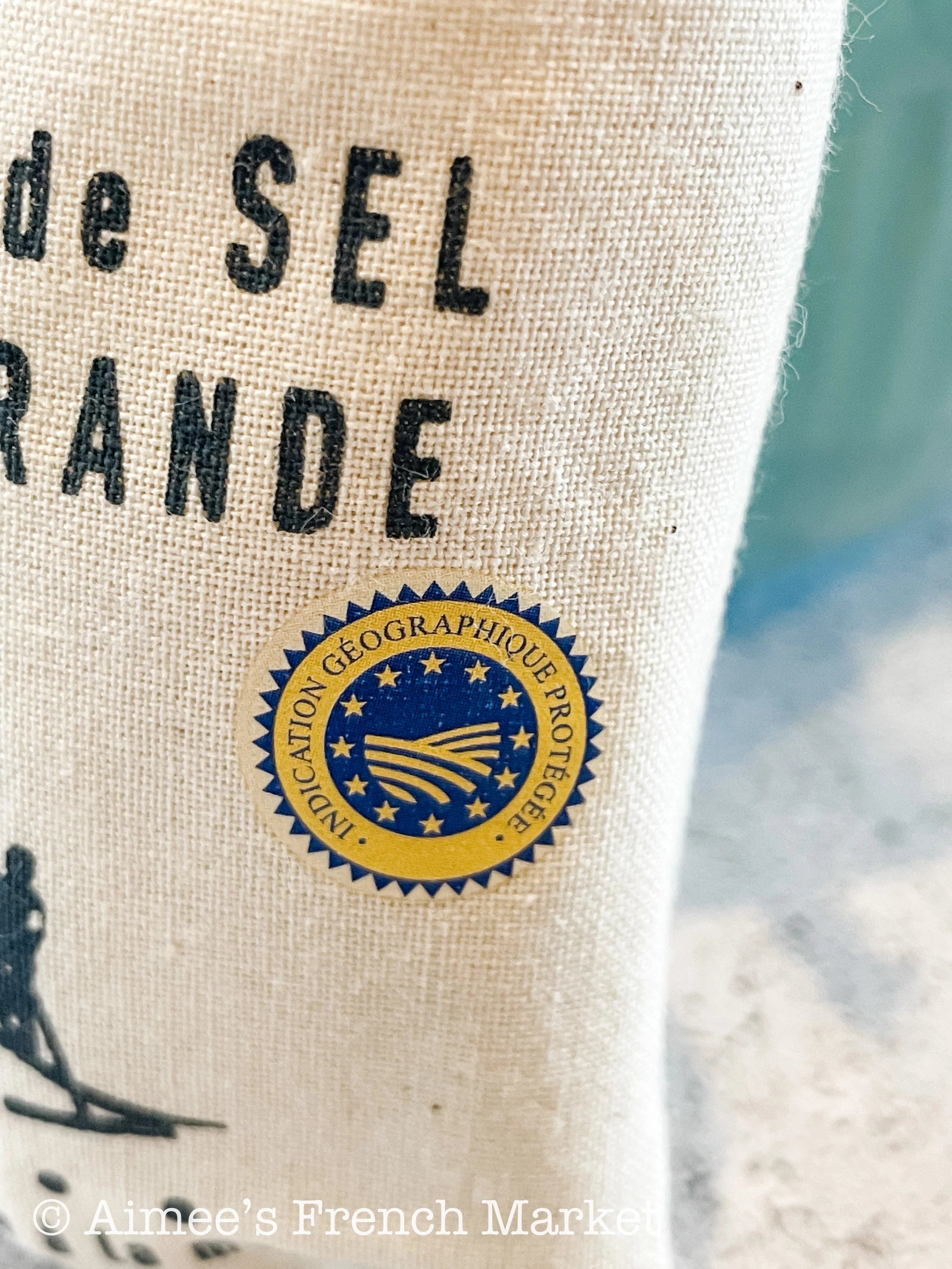 Small Production Fleur de Sel Salt (from Brittany) - 150g Cloth Sacks