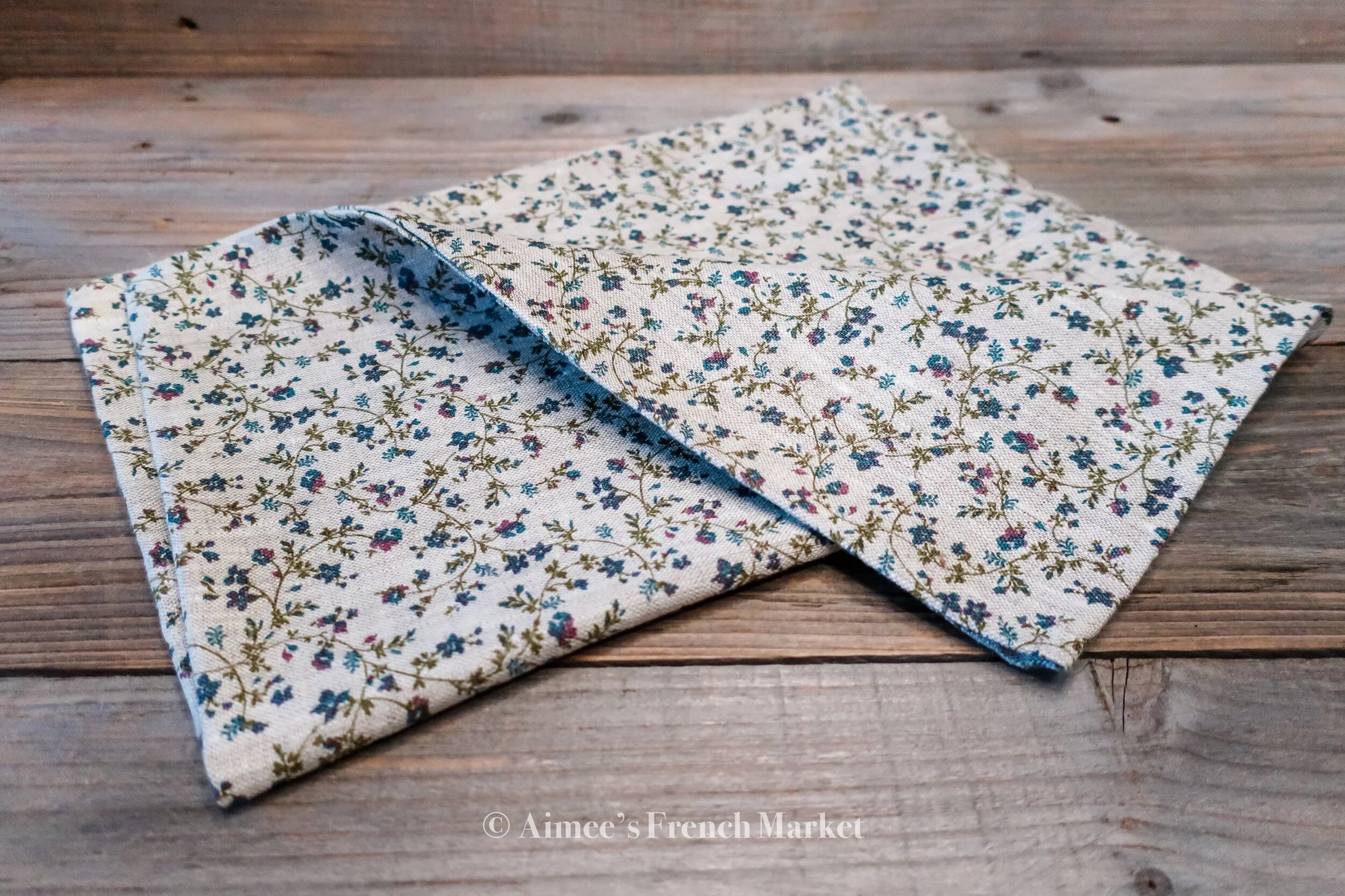 Linen Table/Dresser Runners - Handmade in France - Now in two sizes!