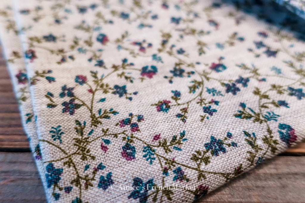 Linen Table/Dresser Runners - Handmade in France - Now in two sizes!