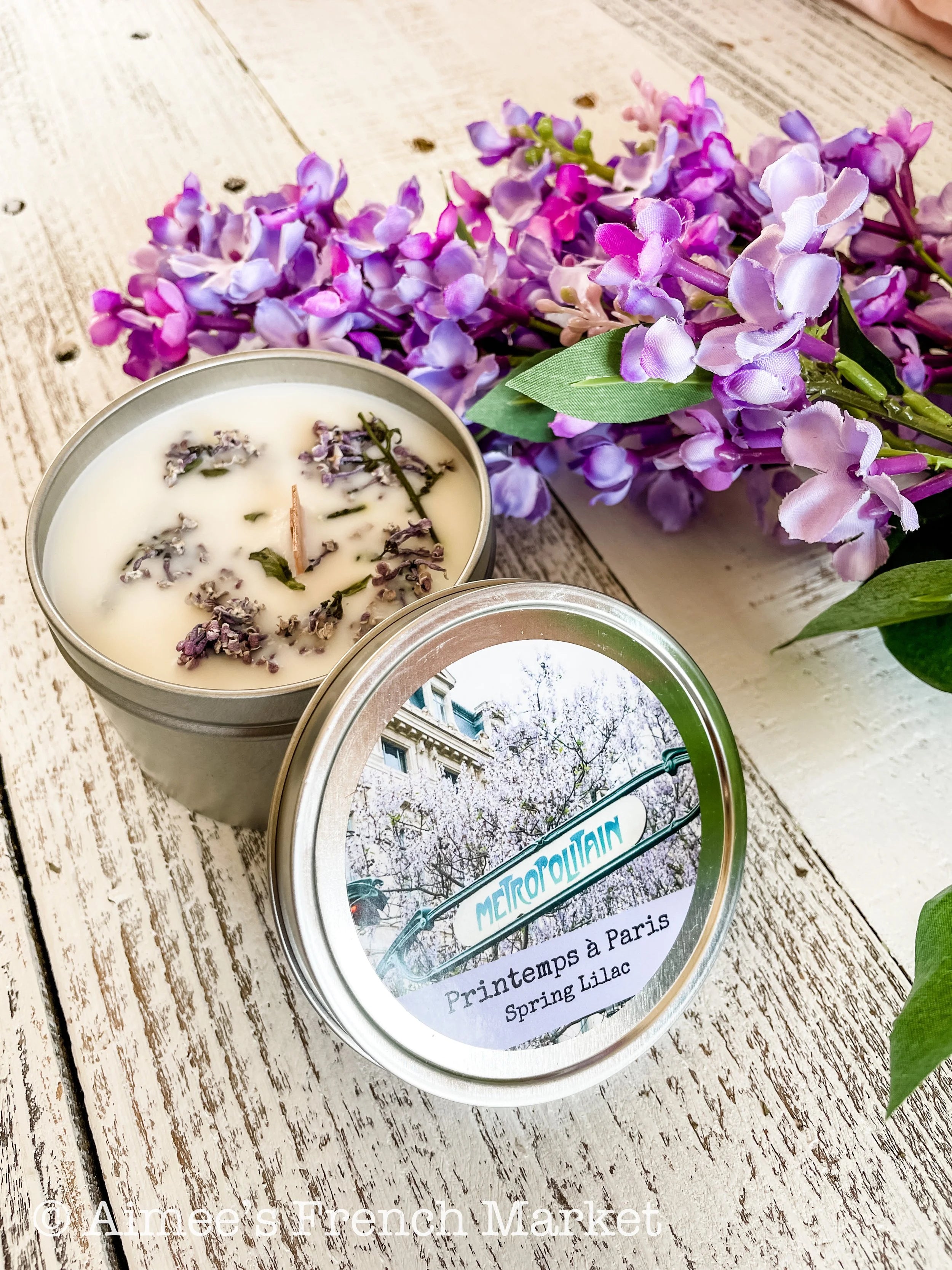 Spring Candle Collection made exclusively for Aimee's French Market