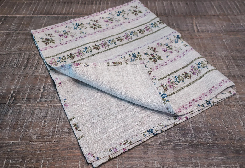 Linen Table/Dresser Runners - Handmade in France - Now in two sizes!