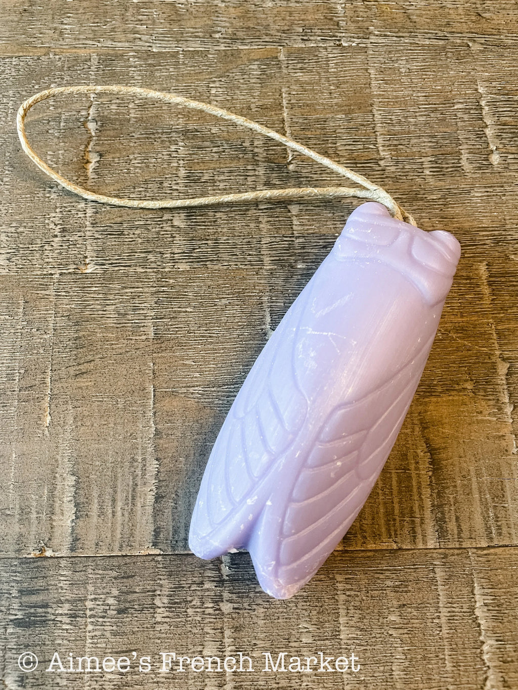 Cicada/Cigale Savon de Marseille Soap on a Rope, 125g