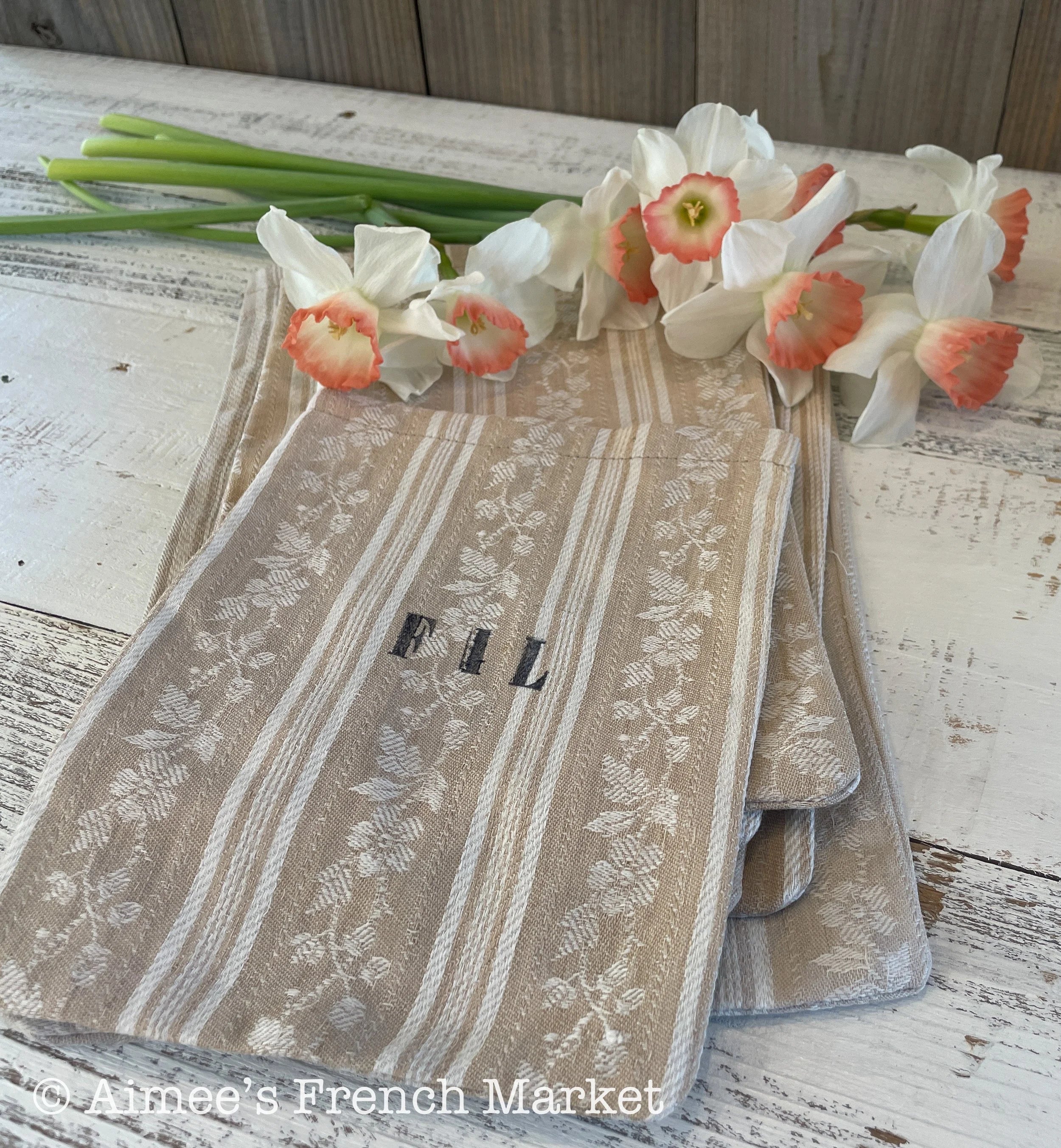 50% off - Vintage Cloth Bags