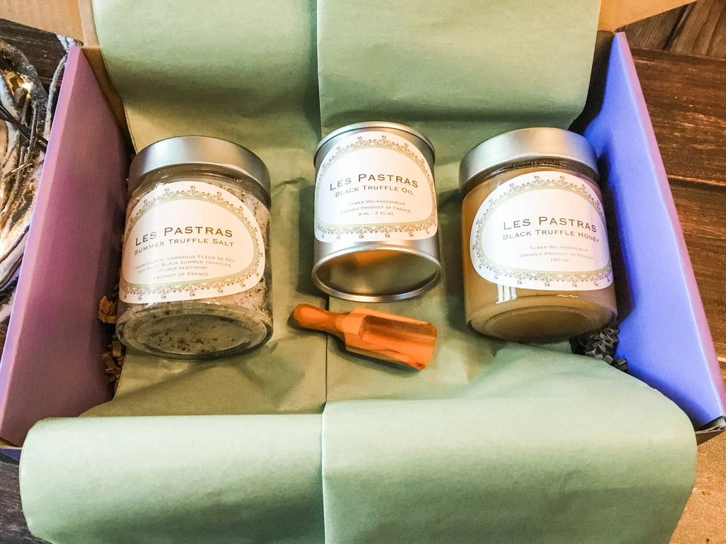 Truffle Lovers Gift Box - Organic, from our small, local producer in France, includes free salt scoop