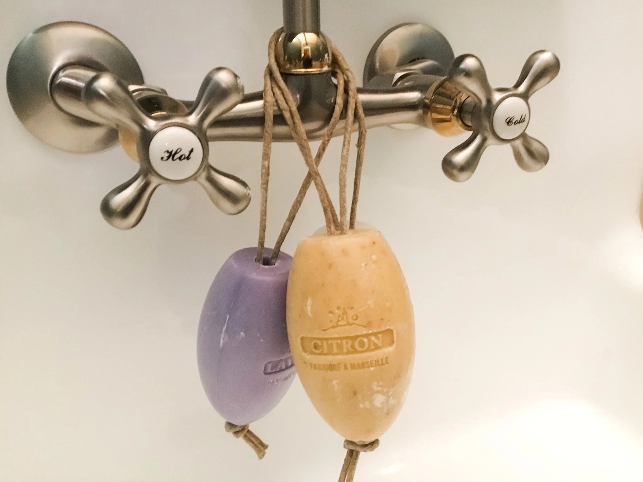 Savon de Marseille Soap on a Rope - School Soap, 240g