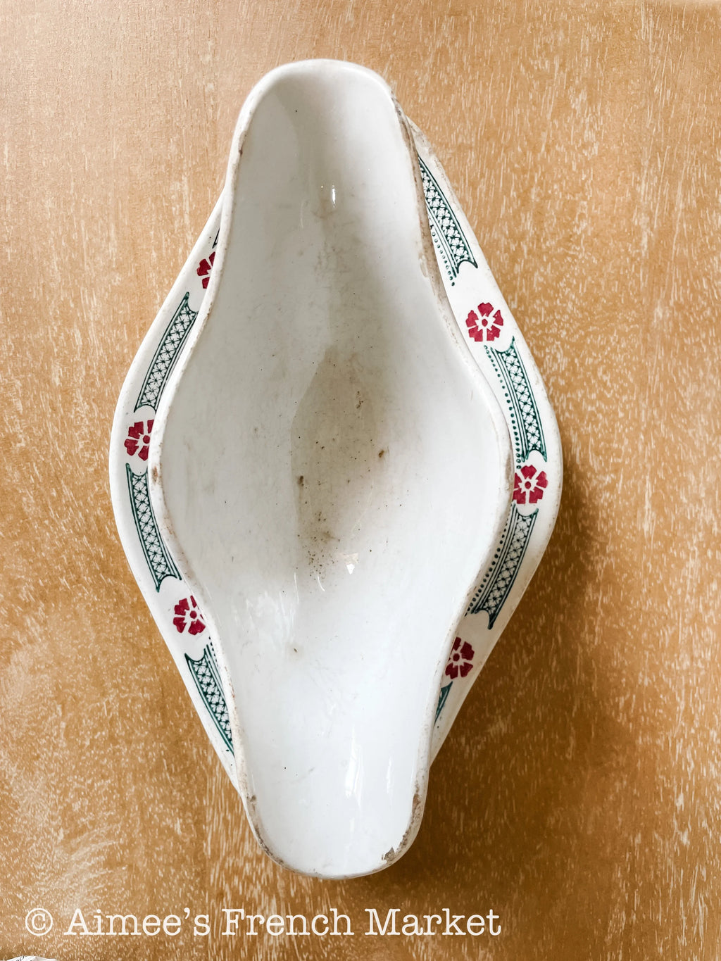 Vintage Saucier/Gravy Boat from Moulin des Loups & Hamage, c.1930-1940s