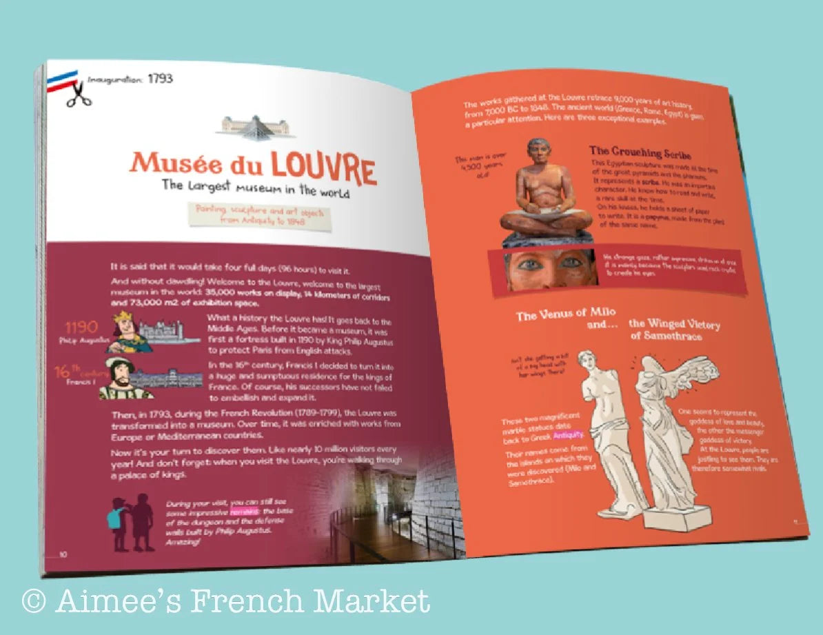 Kid's (or adult's) Books about France and French Language - 6 to choose from