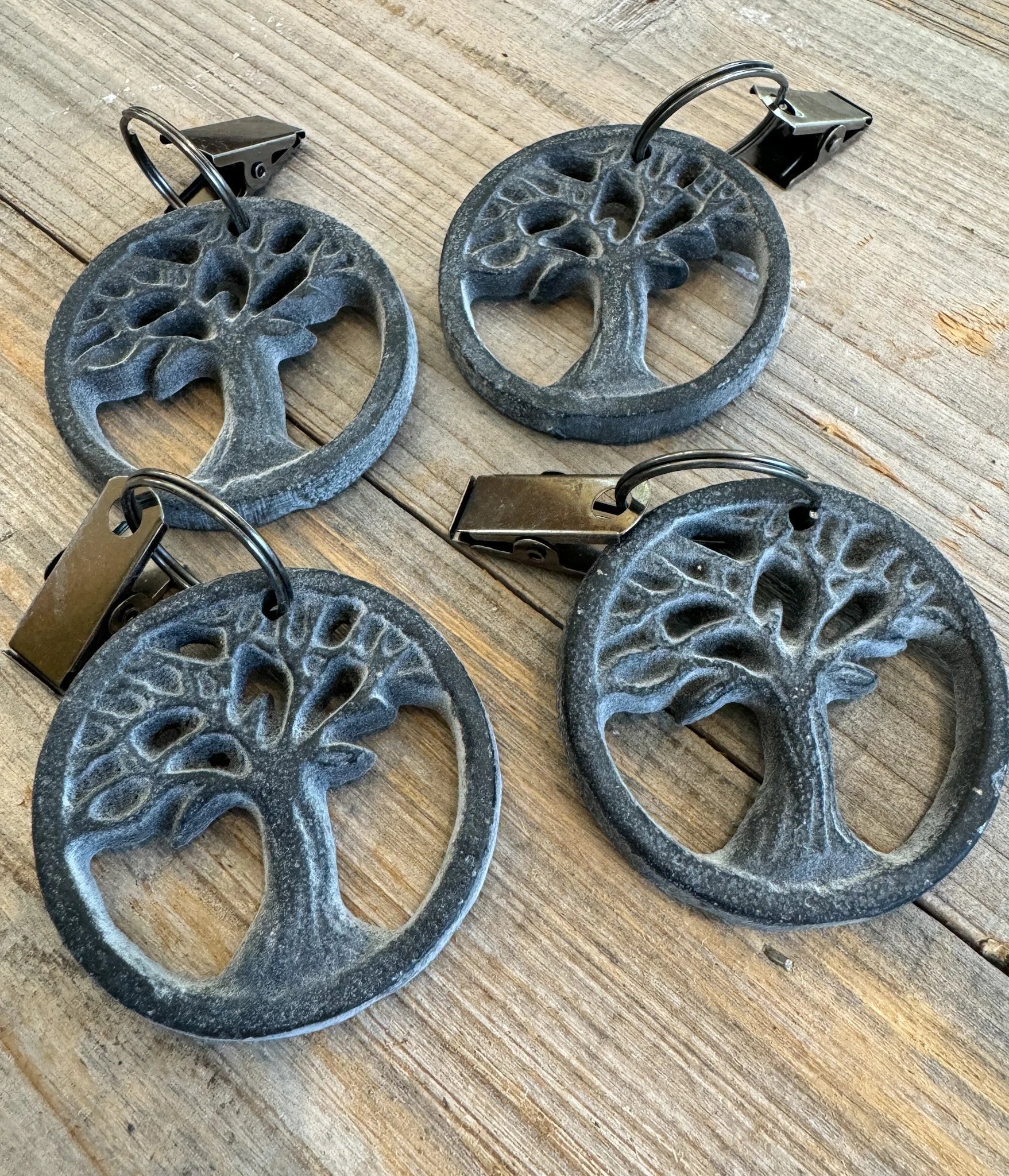 French Table Cloth Weights, Set of 4, Lavender, Cicadas or Dragonfly