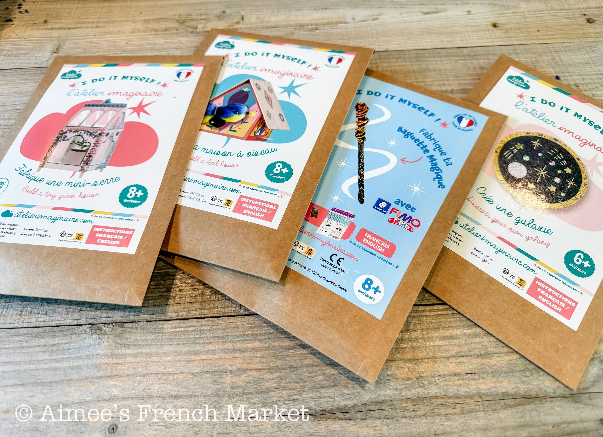 Now 75% off - Children’s French Craft Kits - English/French Version