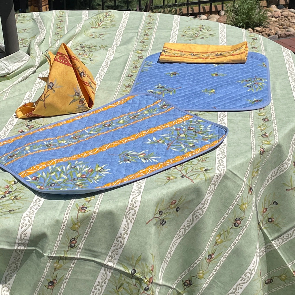 Handmade Provencal French Rectangular Tablecloths, 2 sizes