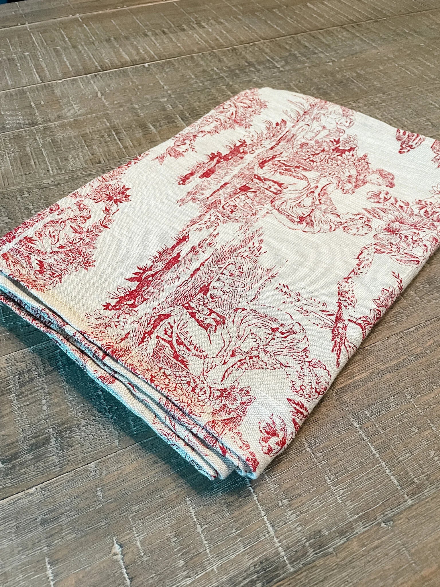 French Linen Placemats - Handmade in France - Set of 6