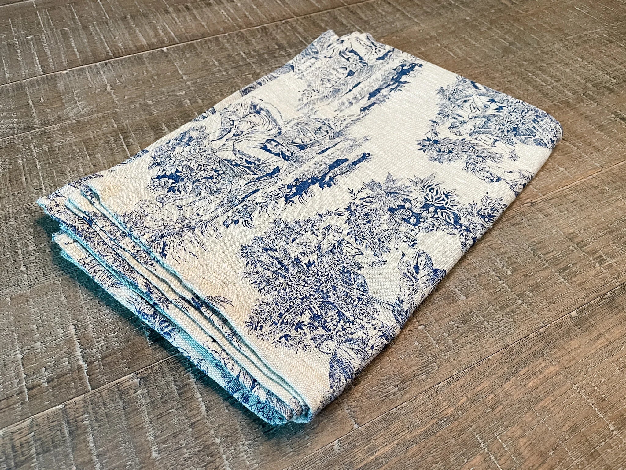 French Linen Placemats - Handmade in France - Set of 6