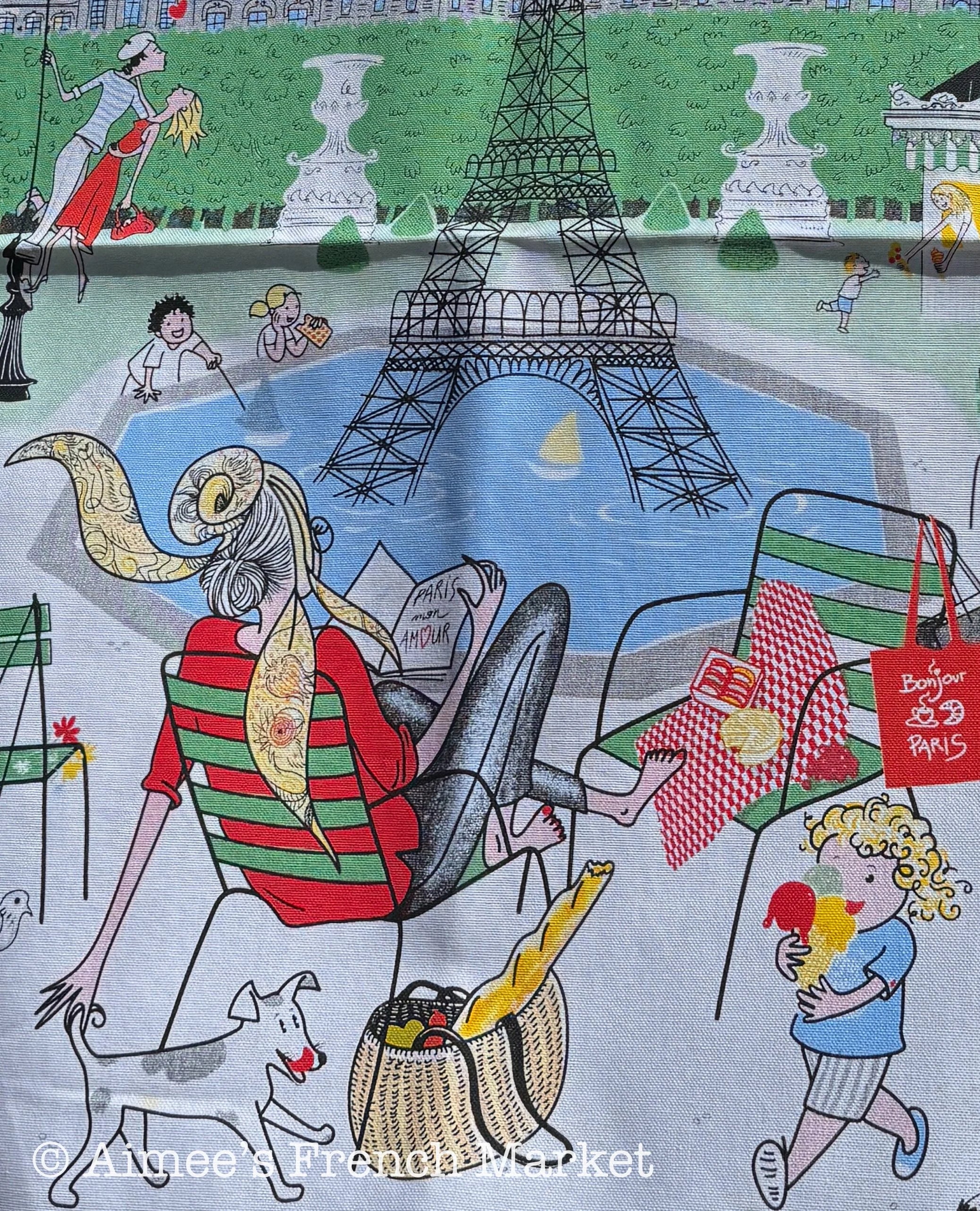 Paris Tea Towels - Made in France by Torchons & Bouchons