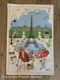Paris Tea Towels - Made in France by Torchons & Bouchons